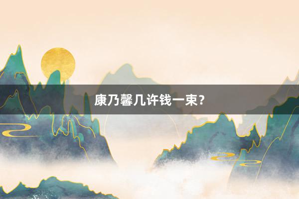 康乃馨几许钱一束？